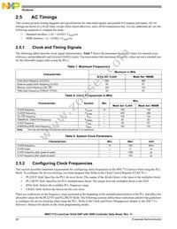 MSC7112VM1000 Datasheet Page 20
