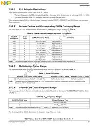 MSC7112VM1000 Datasheet Page 21