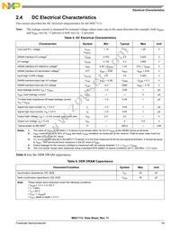 MSC7113VM1000 Datasheet Page 19