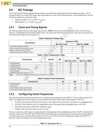 MSC7113VM1000 Datasheet Page 20