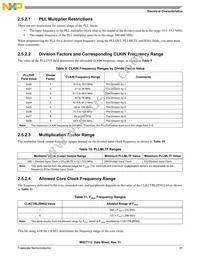 MSC7113VM1000 Datasheet Page 21