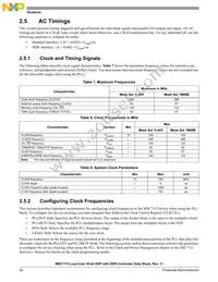 MSC7115VM1000 Datasheet Page 20