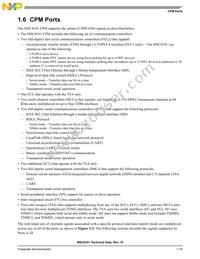 MSC8101VT1500F Datasheet Page 19