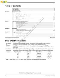 MSC8103VT1200F Datasheet Page 2