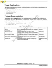 MSC8103VT1200F Datasheet Page 4