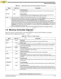 MSC8103VT1200F Datasheet Page 17