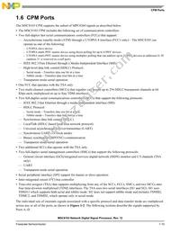 MSC8103VT1200F Datasheet Page 19