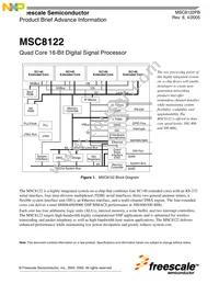MSC8122MP8000 Datasheet Cover