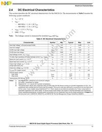 MSC8126TMP6400 Datasheet Page 15