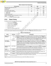 MSC8126TMP6400 Datasheet Page 19