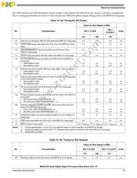 MSC8126TMP6400 Datasheet Page 23