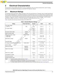 MSC8154ETAG1000B Datasheet Page 23