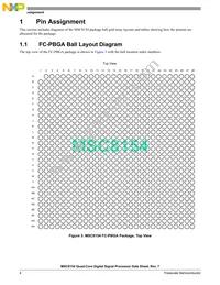 MSC8154TAG1000B Datasheet Page 4