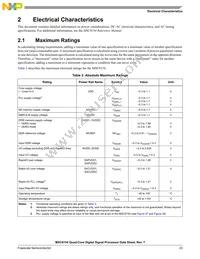 MSC8154TAG1000B Datasheet Page 23