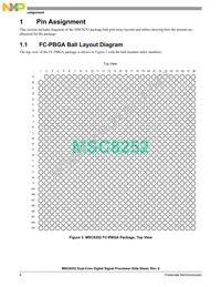 MSC8252TAG1000B Datasheet Page 4