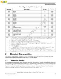 MSC8254TAG1000B Datasheet Page 23