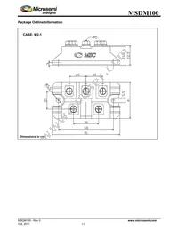 MSDM100-18 Datasheet Page 3