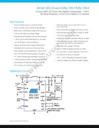 MSL1061AV-R Datasheet Page 3