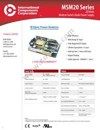 MSM2024 Datasheet Cover