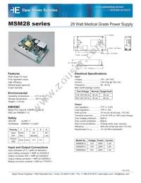 MSM2815 Datasheet Cover