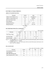 MSM51V18165F-60T3 Datasheet Page 4