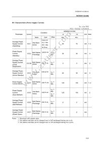 MSM56V16160K8T3K Datasheet Page 6