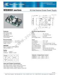 MSM6024 Datasheet Cover