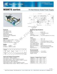 MSM7528 Datasheet Cover