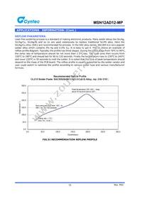 MSN12AD12-MP Datasheet Page 12