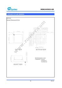 MSN24VD03-GR Datasheet Page 16