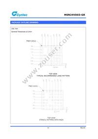 MSN24VD03-GR Datasheet Page 17