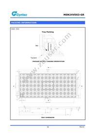 MSN24VD03-GR Datasheet Page 18