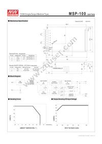 MSP-100-48 Datasheet Page 2