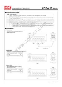 MSP-450-7.5 Datasheet Page 3