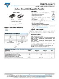 MSQ1PJHM3/H Datasheet Cover