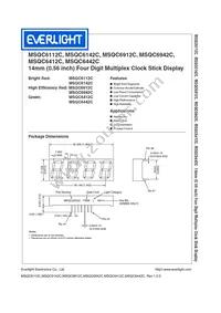 MSQC6912C Datasheet Cover