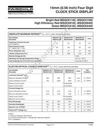 MSQC6940C Datasheet Page 2