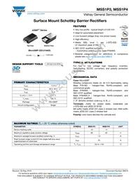 MSS1P4HM3/89A Datasheet Cover
