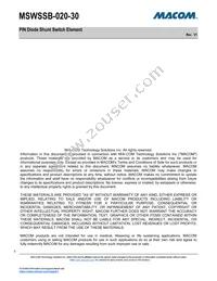 MSWSSB-020-30 Datasheet Page 5