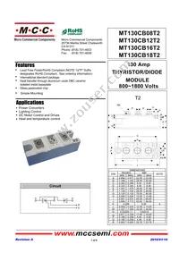 MT130CB16T2-BP Datasheet Cover