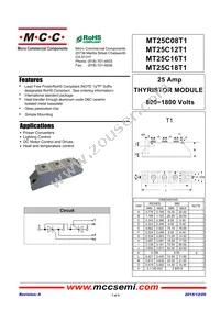 MT25C16T1-BP Datasheet Cover