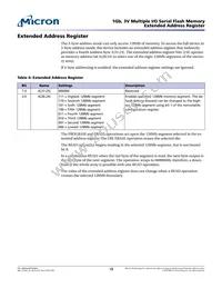 MT25QL01GBBA8E12-0SIT TR Datasheet Page 18