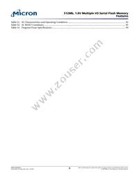 MT25QU512ABB8ESF-0SIT Datasheet Page 8
