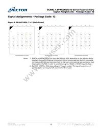 MT25QU512ABB8ESF-0SIT Datasheet Page 12