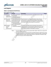 MT28EW256ABA1LPN-0SIT Datasheet Page 22