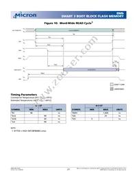 MT28F800B3WP-9 T TR Datasheet Page 21