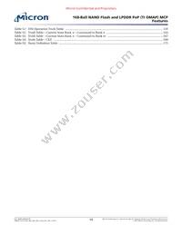 MT29C8G96MAZBADJV-5 WT Datasheet Page 10