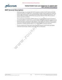 MT29C8G96MAZBADJV-5 WT Datasheet Page 11