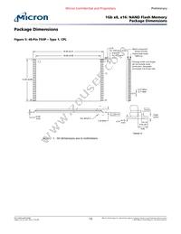 MT29F1G08ABAEAH4-AATX:E Datasheet Page 12