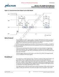 MT29F1G08ABAEAH4-AATX:E Datasheet Page 23